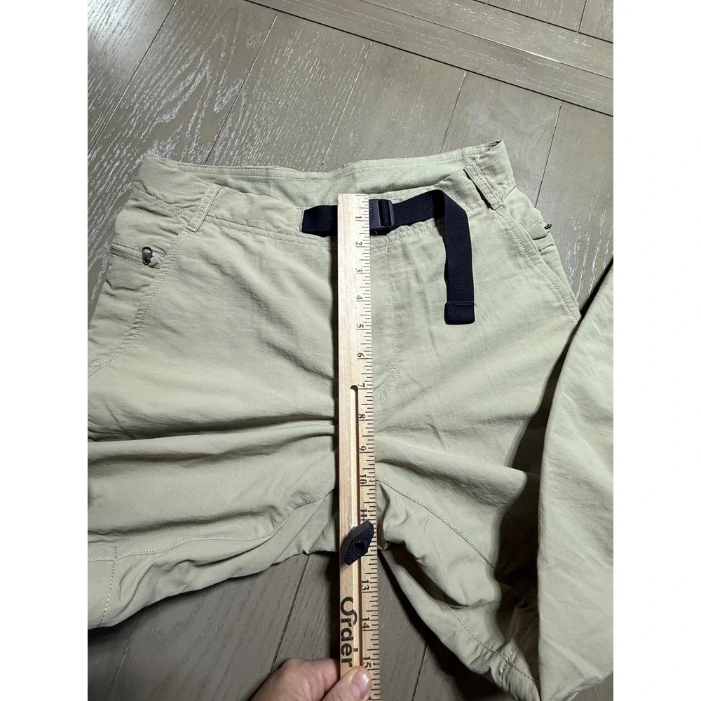 The North Face Convertible Pants Mens 30 Khaki Paramount Trail Zip Off Straight